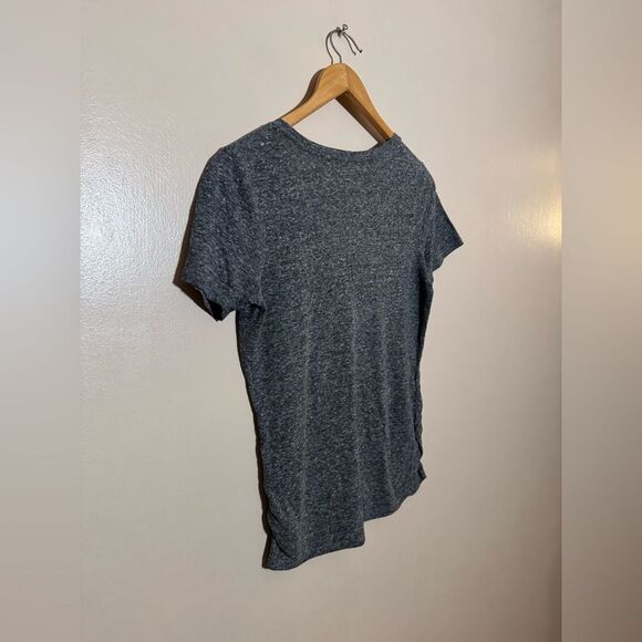 SALE! Gray Old Navy S/S V-Neck Maternity Tee Size L EUC - Picture 6 of 7